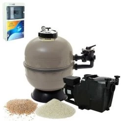 Kit Construction Piscine - Pack Filtration Piscine Hayward - 8x4 M De Hayward