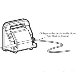 Câble Pour Robot De Piscine électrique Tiger Shark Ou Aquavac - Hayward