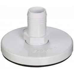 Hayward SP11051 Skimmer Plaque à Vide Avec Adaptateur Droit -ø 155 Mm - HAYWARD - Blanc