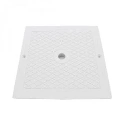Couvercle Carré Pour Skimmer De Piscine - 25.5 X 25.5 Cm - Blanc - Hayward - Blanc