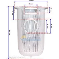 Panier Pour Préfiltre Pompe Tristan Hayward -HAYW ARD Soldes 64863211 5
