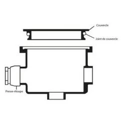 Boîte De Connexion Pour Piscine Cofies Hayward - Sable -HAYW ARD Soldes 7056755 5