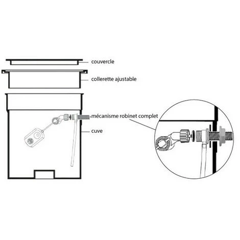 Régulateur De Niveau Pour Piscine Cofies Hayward - Blanc 4 Régulateur De Niveau Pour Piscine Cofies Hayward - Blanc – Image 4